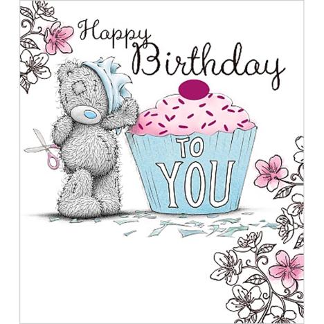 Happy Birthday To You Cupcake Me to You Bear Card £1.89
